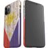 Philippines Flag Dark Wood iPhone 11 Pro Lite Case